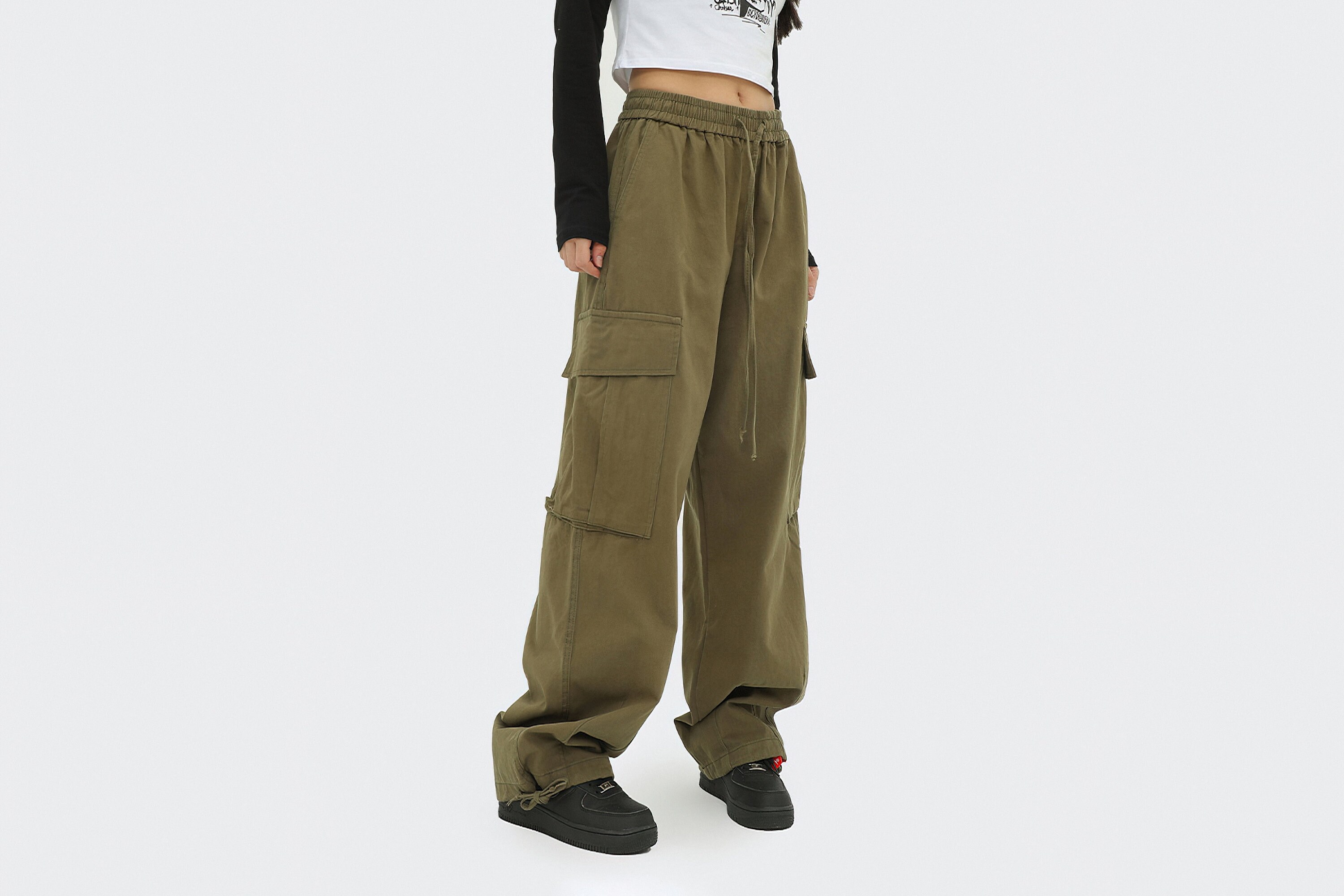 Retro Low Rise Cargo Pants Y2K Cargo Pants Y2K Low Rise - Etsy UK