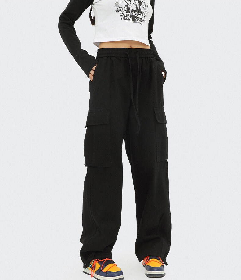 Retro Low Rise Cargo Pants Y2K Cargo Pants Y2K Low Rise Etsy UK