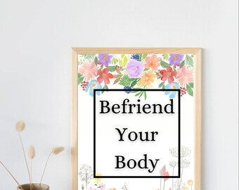 Befriend Your Body poster