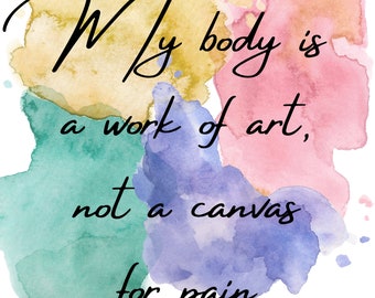 My Body is a Work of Art poster
