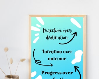 Direction Over Destination poster