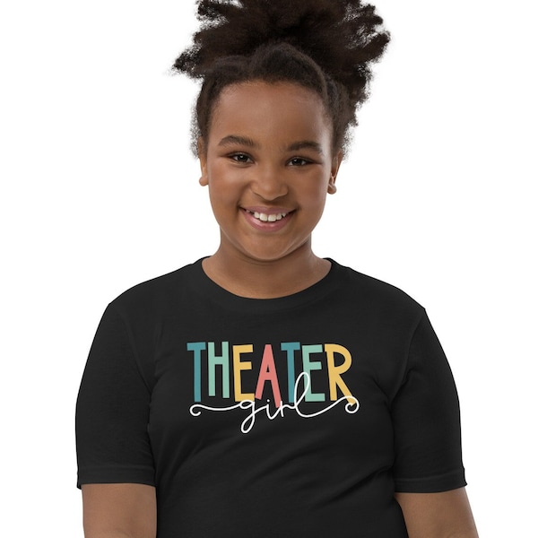 Youth Theater Girl Shirt, Musical Theater Gift Theater Lover Shirt Gift for Actress Theater Shirt Broadway Shirt Theater for Theater Lovers