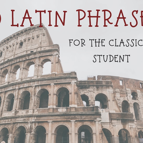 Latin Phrases, Latin Teacher, Latin Language, Classical Education, Classical Conversations Challenge Director, Homeschool Download pdf File