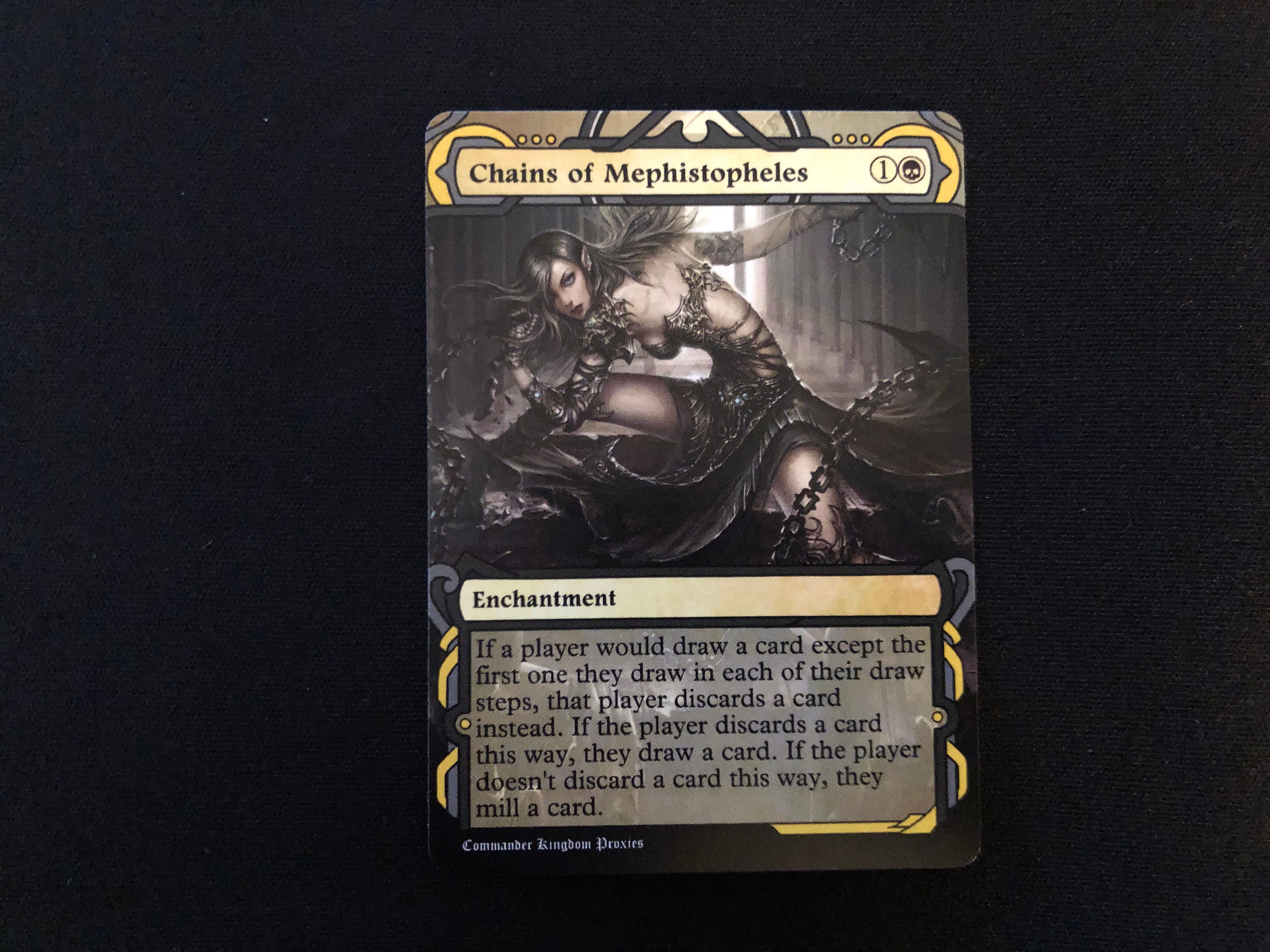 Chains of Mephistopheles Archives Style Custom Mtg Proxy Etsy