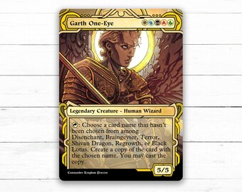 Garth One Eye Token - Etsy