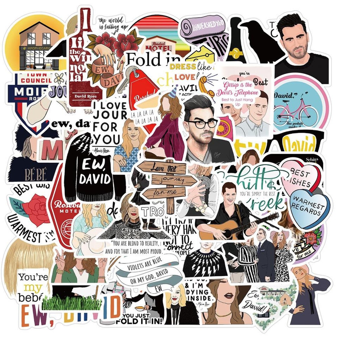 Schitt's Creek Sticker Pack Funny Decals Popular TV Show Stickers - Etsy