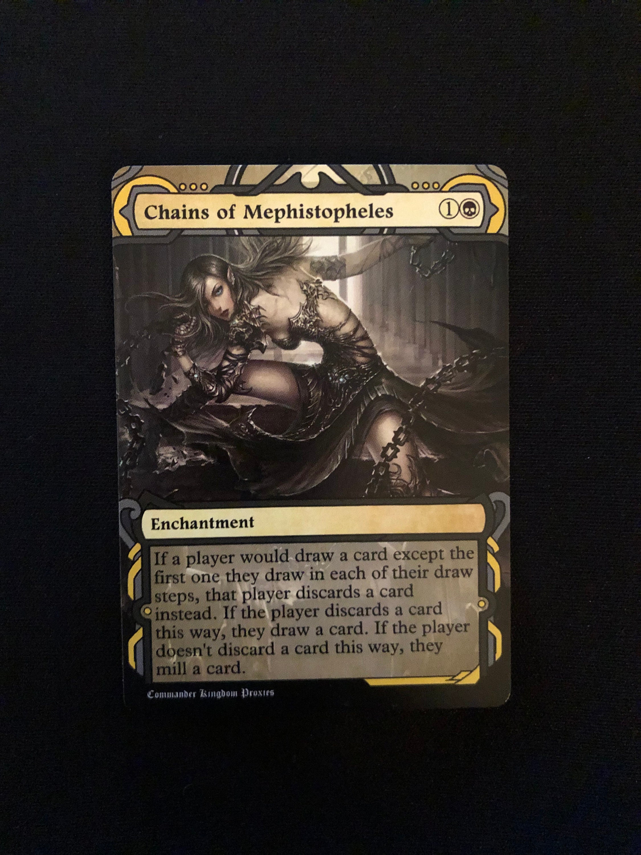 Chains of Mephistopheles Archives Style Custom Mtg Proxy Etsy