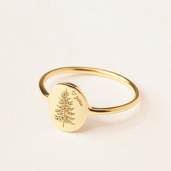 Tree Ring - Etsy UK