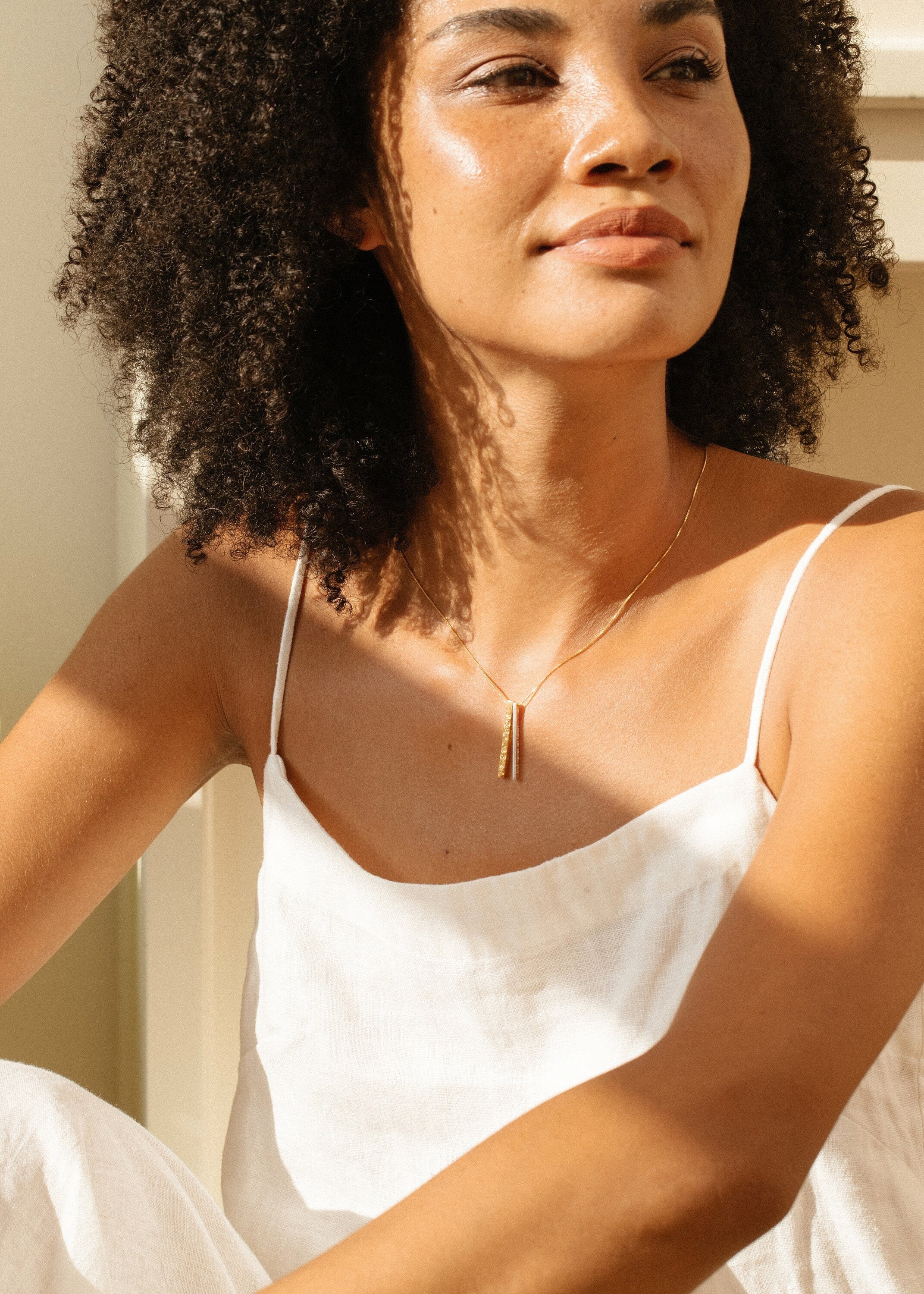 Thick and thin shop friendship necklace