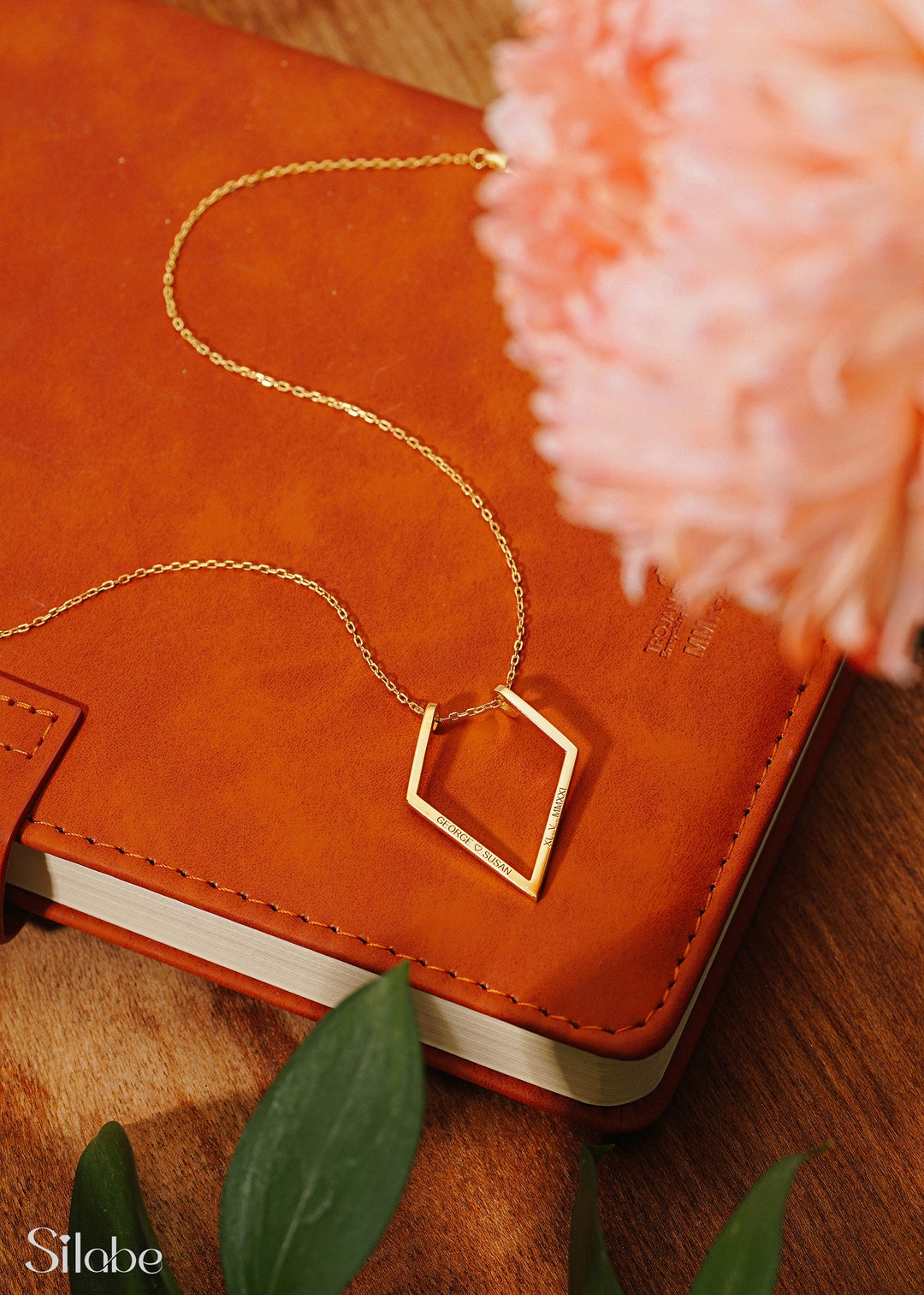 Promise Ring Holder Necklace, Wedding Ring Keeper, Engagement Ring