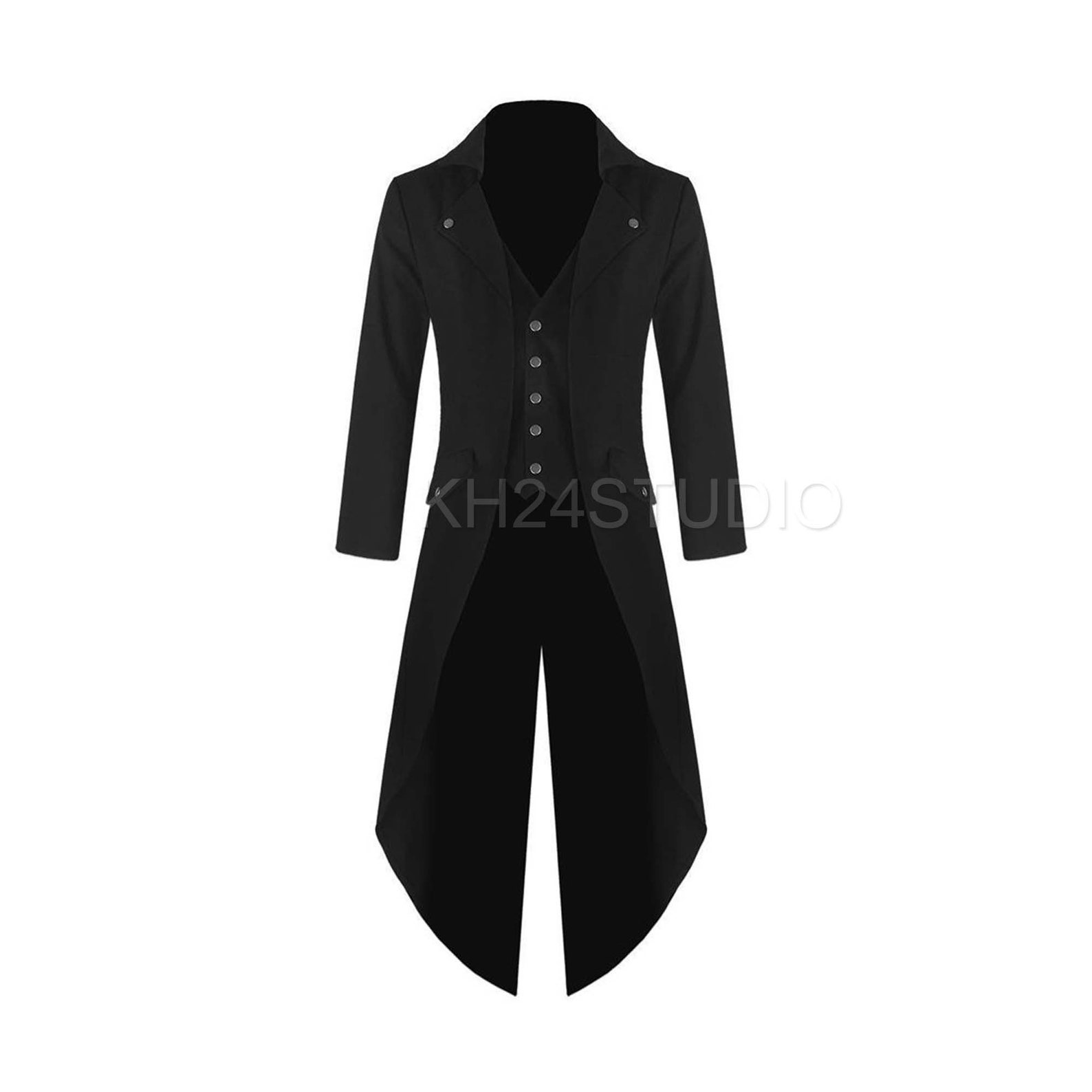 Mens Gothic Steampunk Tailcoat Victorian Goth Tailcoat Jacket - Etsy