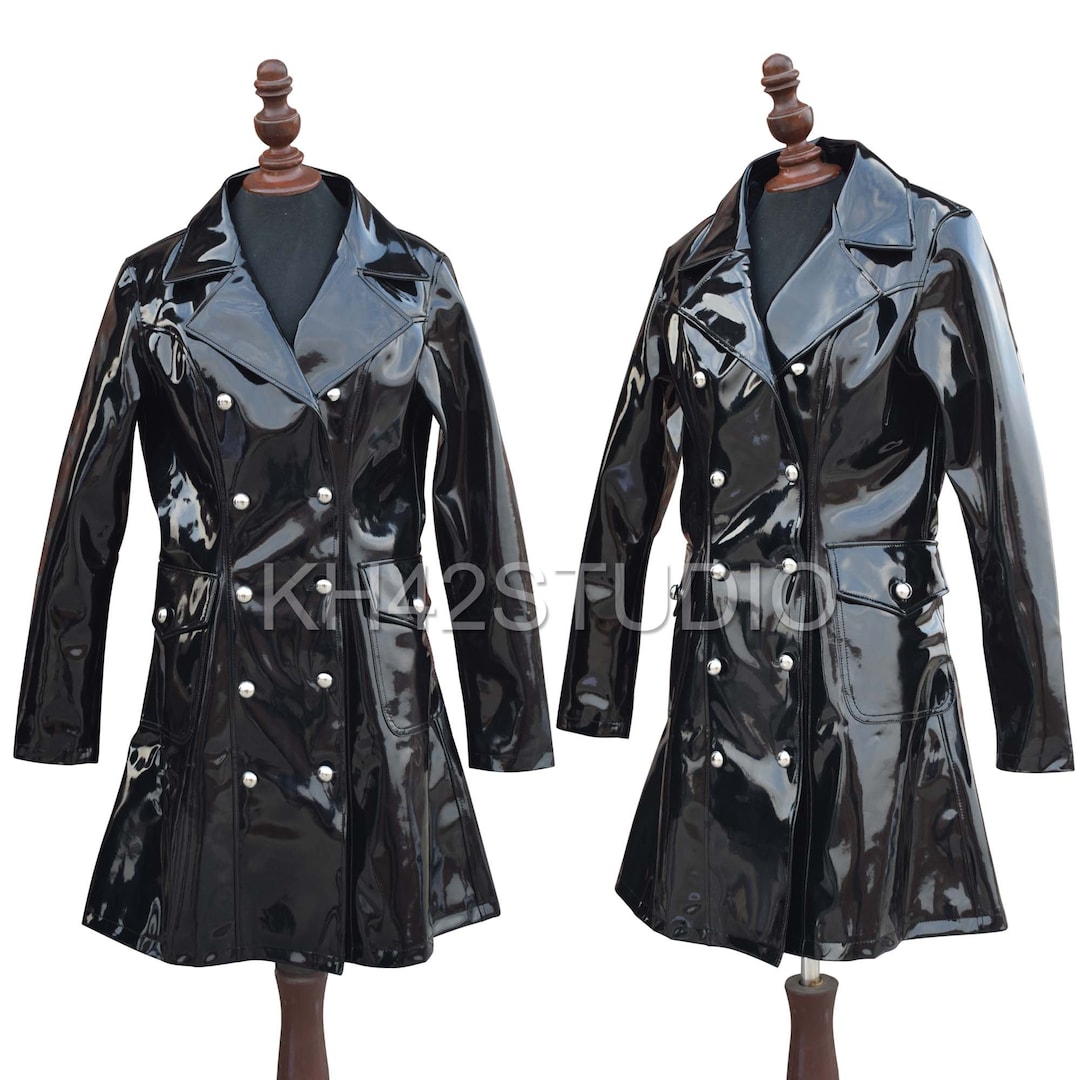 Eenvoudige zwarte regenponcho (Maat