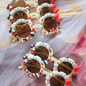 Sunnies personalizzati Minnie Mouse / Occhiali da sole personalizzati