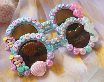 Custom Mermaid Sunglasses Sunnies