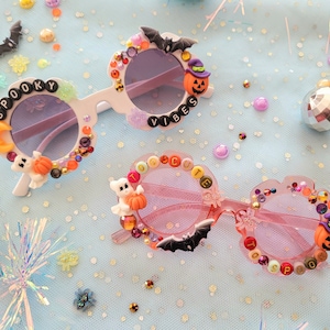 Halloween Sunnies | Personalised Sunglasses | Custom Kids Sunglasses, Toddler Sunglasses, Spooky Sunnies