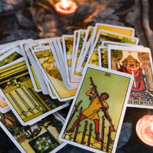 ¡¡MISMO DÍA!! Haga cualquier cosa: 1 pregunta, lectura de 5 cartas del tarot