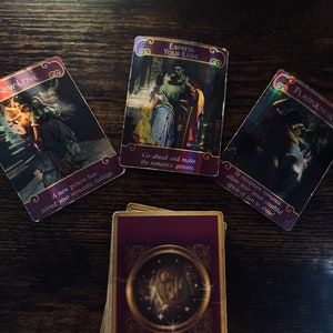 MÊME JOUR !! Messages cachés à l'aide du jeu de cartes Oracle Romance Angels (ceci est une lecture, pas un jeu de cartes)