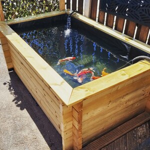 Direct From the Factory Heavy Duty 44mm Tanalised Timber Garden Fish ...