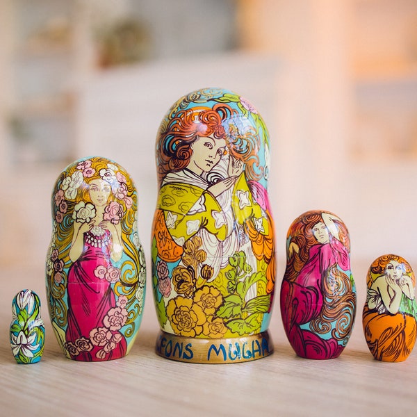 Modern Nesting Doll - Etsy
