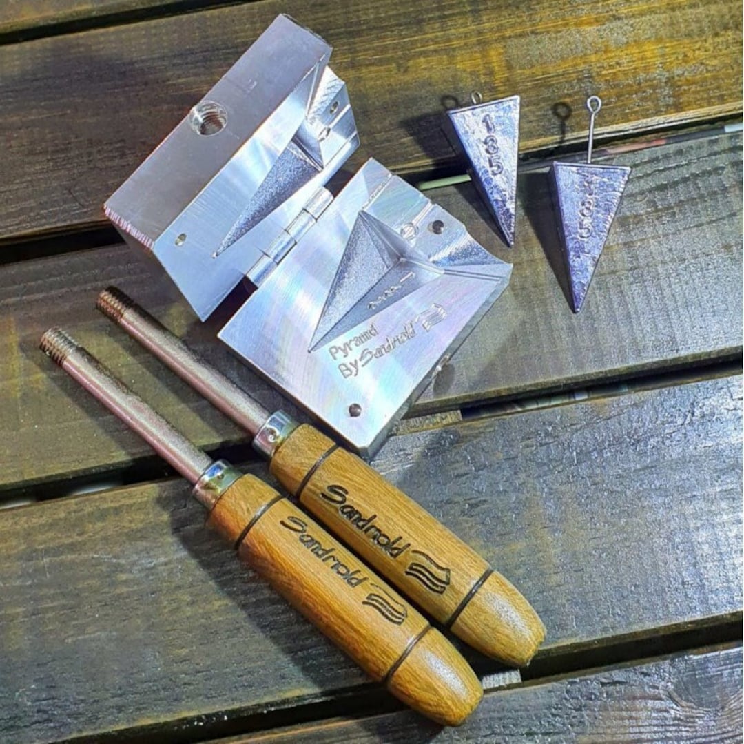 Pyramid Sinkers Fishing Molds CNC Molds Etsy