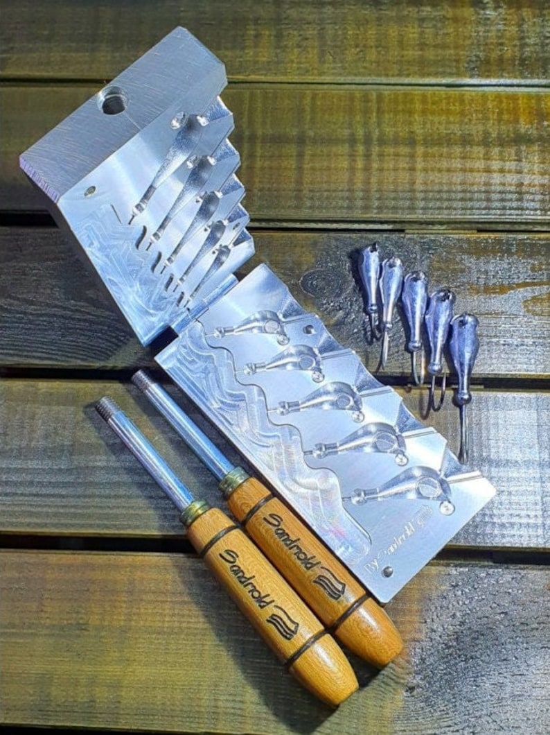 Xuxinha Fishing Jig Molds CNC Etsy