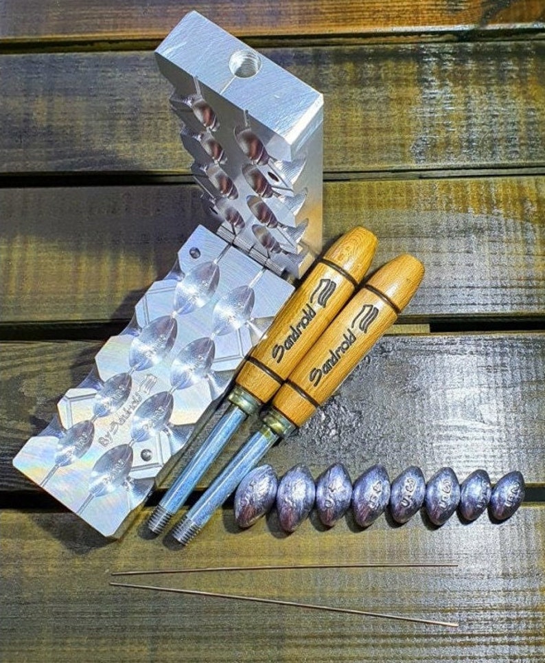 Egg Sinkers Fishing Molds CNC Molds Etsy