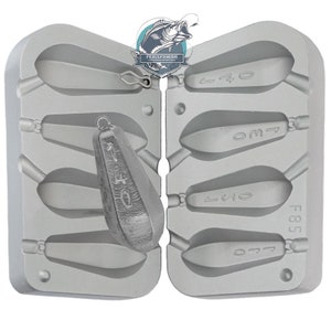 Torpedo Fishing Lead Mould  110/120/130/140Gr