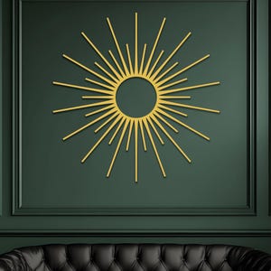 Sun Metal Wall Art, Sun, Sun Art, Sun Decor, Sunshine, Wall Art, Wall Decor, Room Decor, Home Decor, Wall Decor Over The Bed, Gift for Her