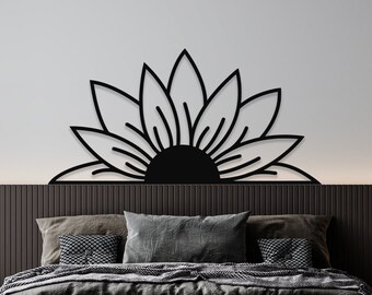 Flower Over the Bed Metal Wall Art, Flower, Flower Art, Flower Decor, Nature, Nature Art, Wall Decor Over The Bed, Wall Art, Wall Decor