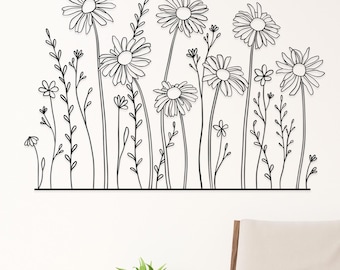Flower Metal Wall Art: Outdoor Metal Wall Art