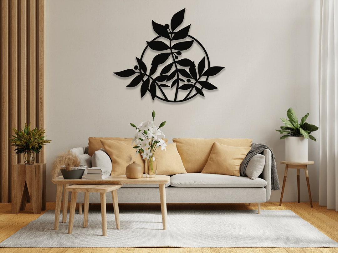 Flower Wall Art, Metal Flower Wall Art, Outdoor Garden and Decor