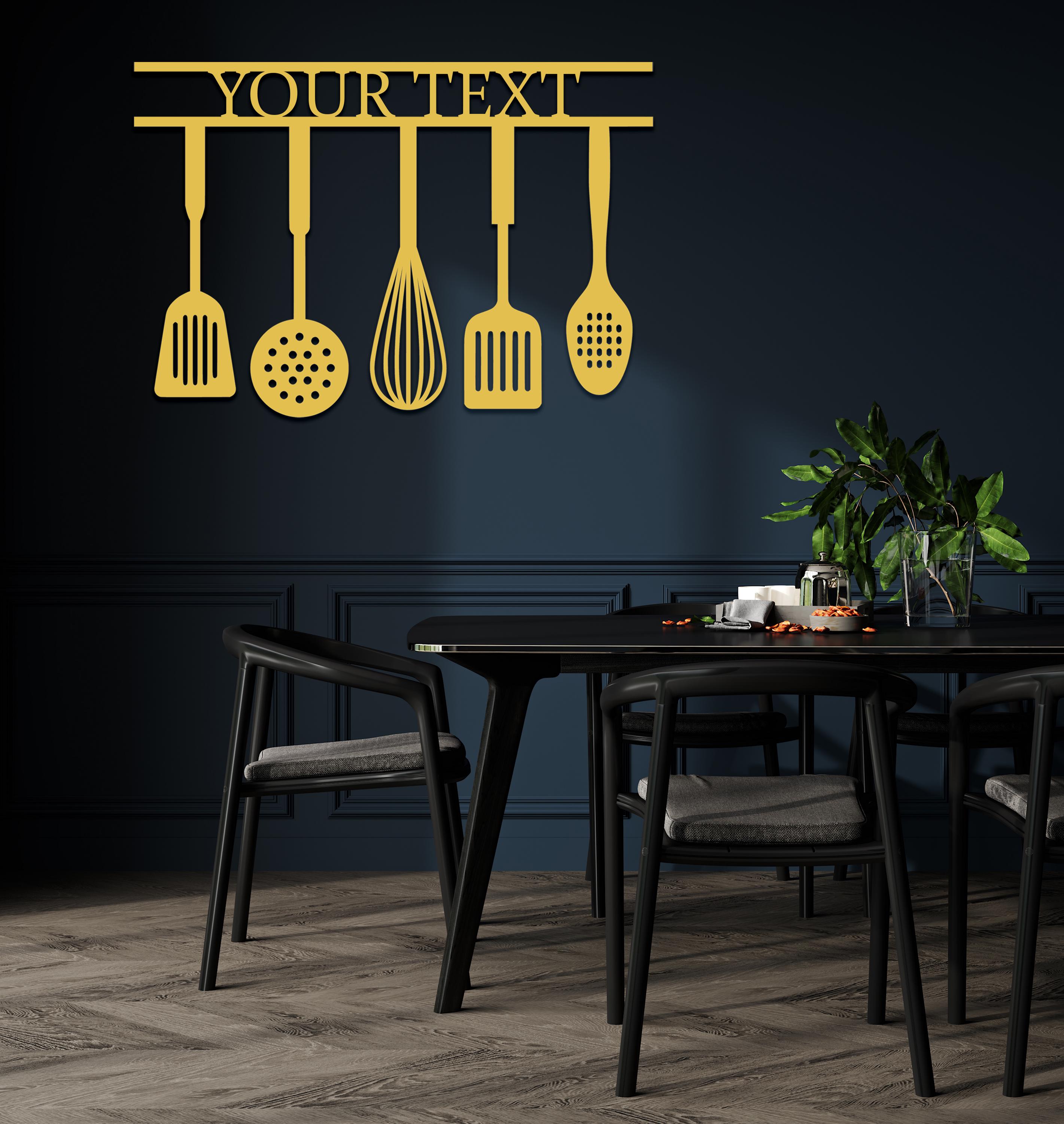 Regali da cucina, Segno di metallo personalizzato per cucina, Segni di cucina personalizzati, Decorazione della parete della cucina, Nana Mothers Day Gift, Segno di cucina personalizzato - Italia