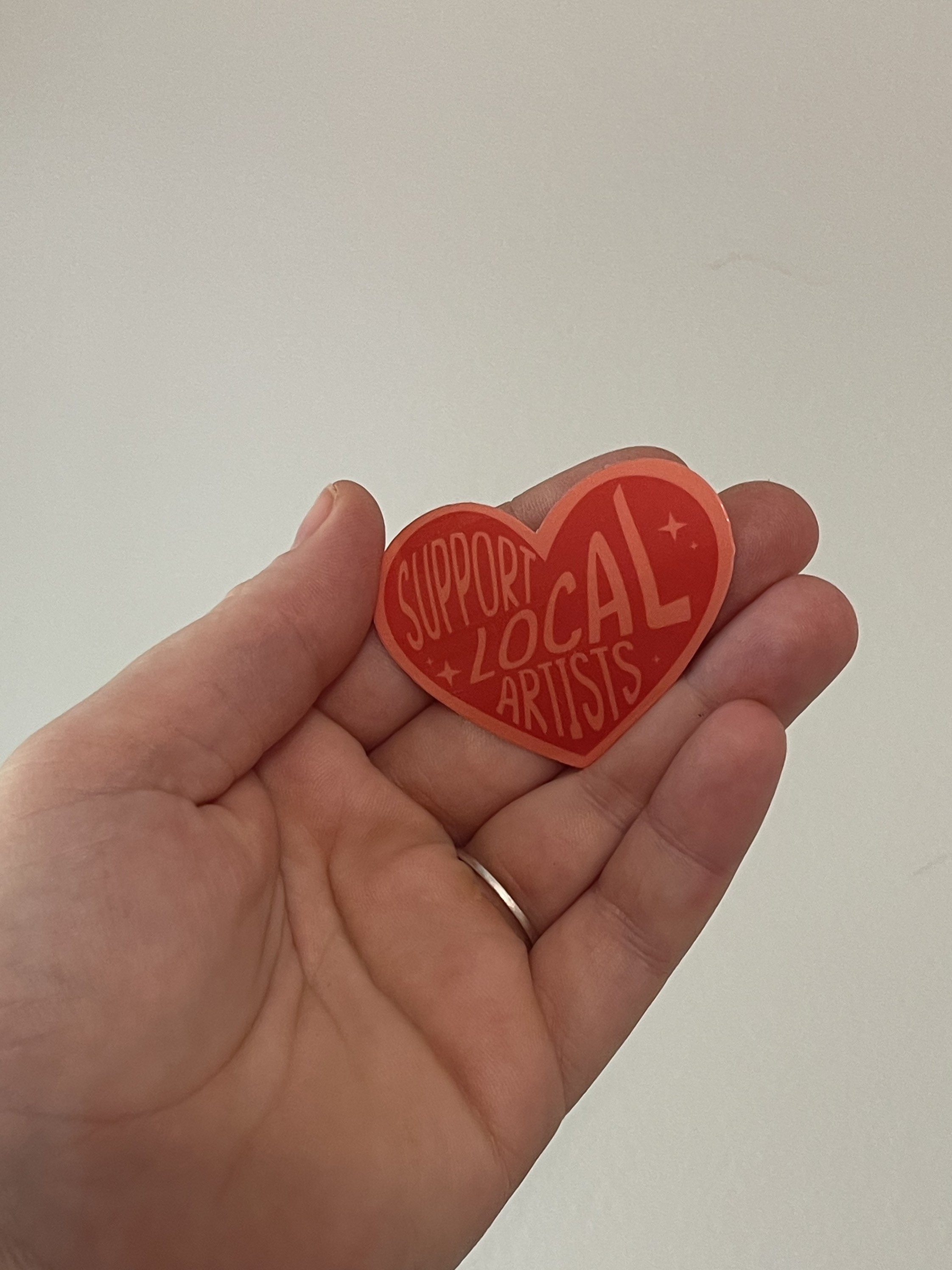 Support Local Artists Sticker - Etsy