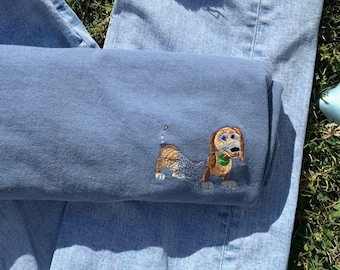 Vintage Slinky Embroidered Tee
