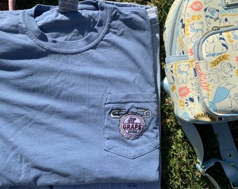 Vintage Grape Soda Embroidered Tee