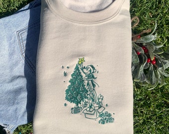 Mickey's Christmas Tree Embroidered Crewneck - Very Merry Christmas Edition 2024
