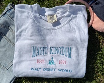 Disney Magic Kingdom Embroidered Tee