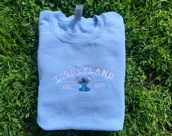 Vintage 1955 Stitch Embroidered Crewneck