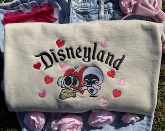 Walle and Eve Embroidered Couple's Sweater - Sweethearts edition 2026