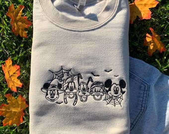 Mickey and Friends Halloween Embroidered - Fall Sweater Edition 2024