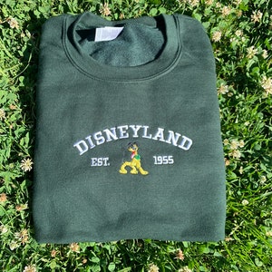 Vintage 1955 PLUT0 Embroidered Crewneck