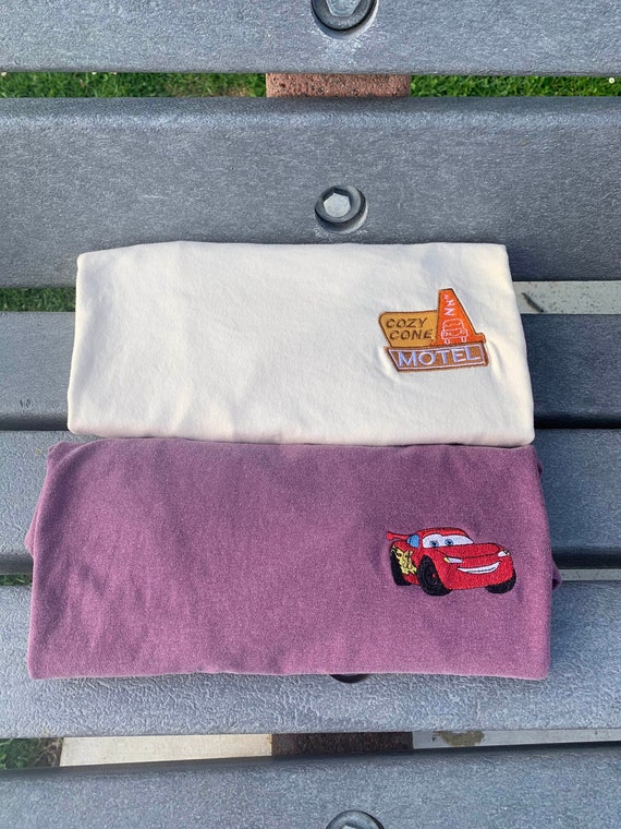Vintage Cars Embroidered Tee