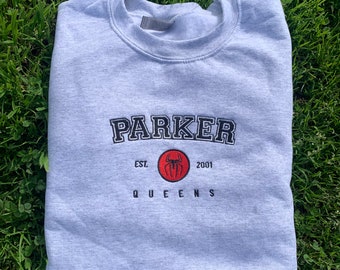 Vintage Parker Queens Embroidered Crewneck - Unisex Sweatshirt