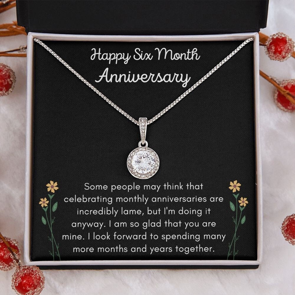 Sixth Anniversary Gift for Girlfriend Necklace Gift Girlfriend Etsy