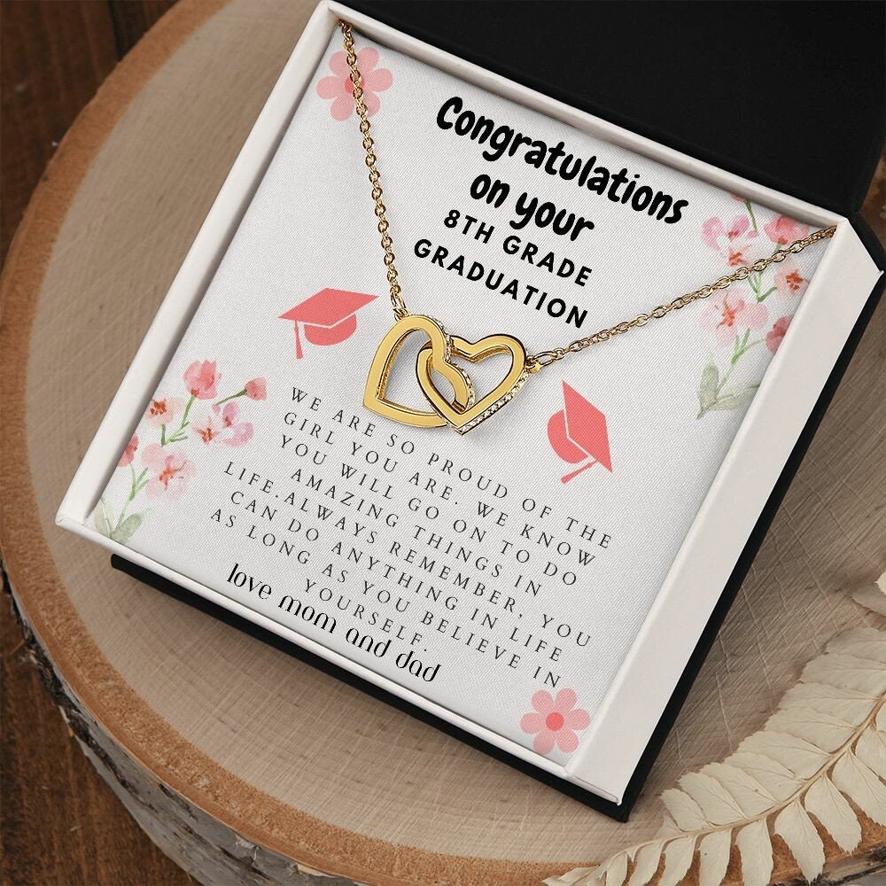 8th Grade Graduation Gift for Daughter Graduation Necklace - Etsy