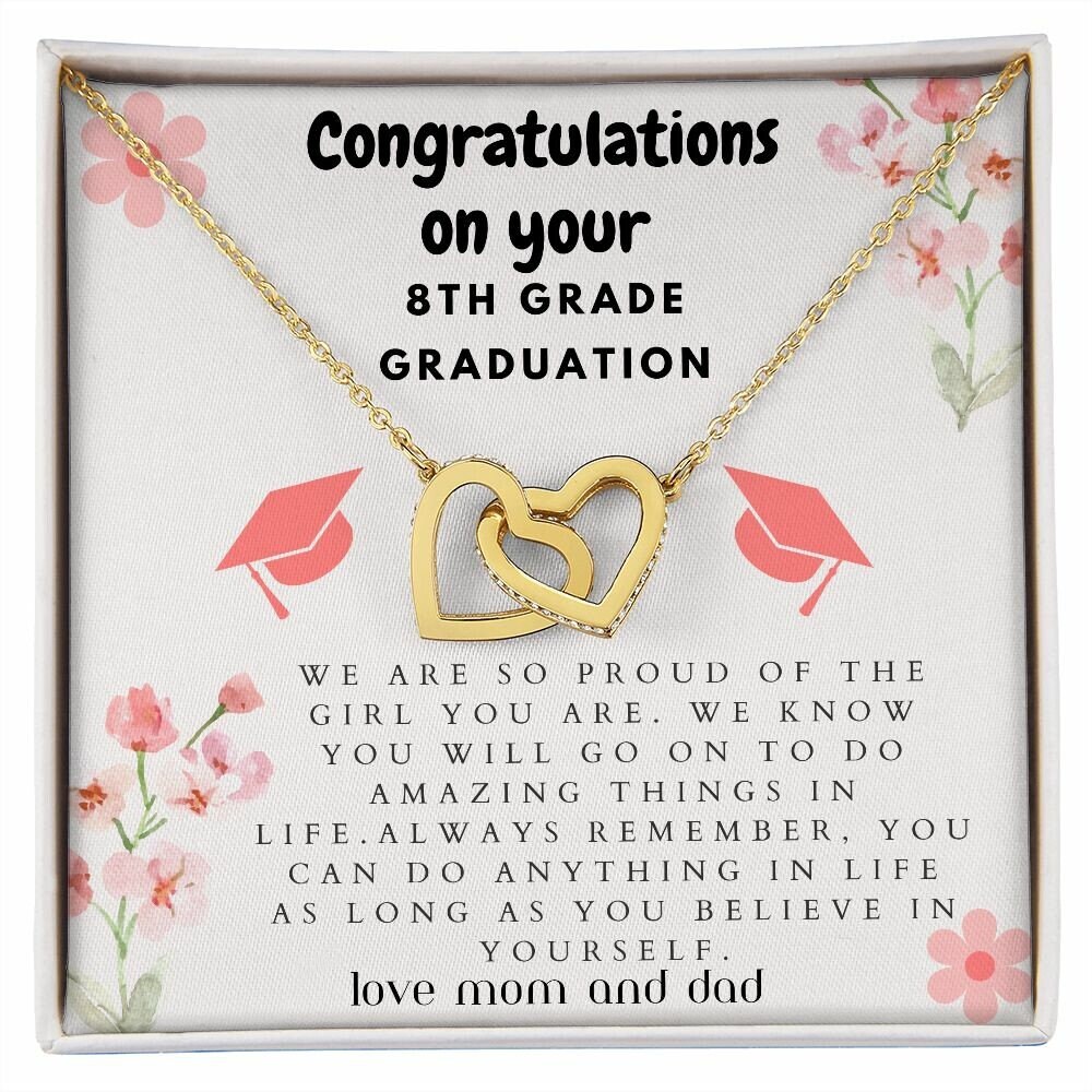 8th Grade Graduation Gift for Daughter Graduation Necklace - Etsy