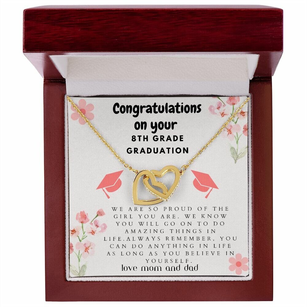 8th Grade Graduation Gift for Daughter Graduation Necklace - Etsy
