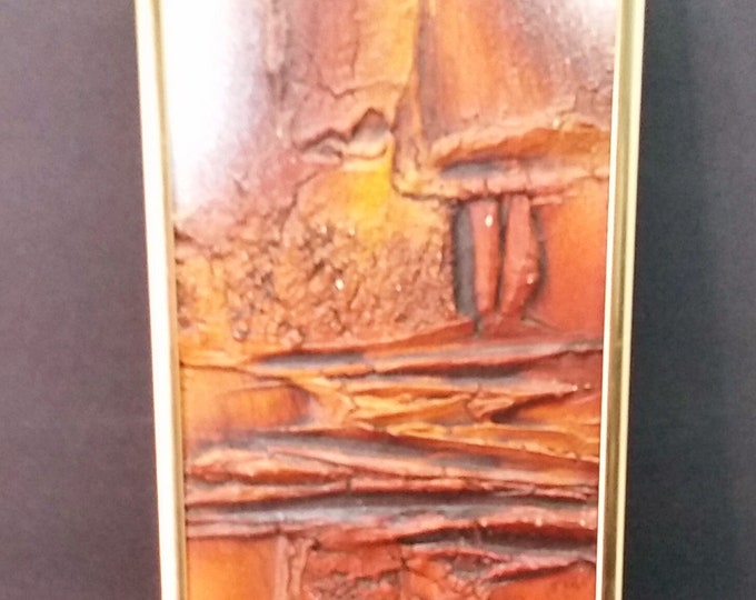 Jeanette Burican Original Mid Century Deep Impasto Oil Painting,listed ...
