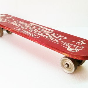 Original Skee Skate 1962 First Skateboard Authentic Phenomenal Culver City California Vintage Skateboard image 1
