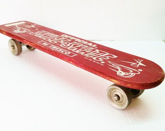 Original Skee Skate 1962 First Skateboard Authentic Phenomenal Culver City California Vintage Skateboard